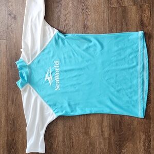 Unisex Tween Sea World Rash Guard